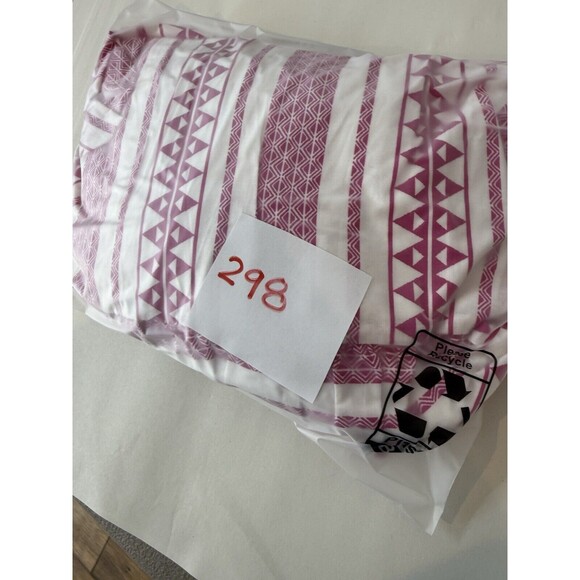 New Signature By Robbie Bee Womens Dress Size 2XL  Pink & White Sleeveless - Picture 12 of 13